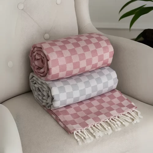 Pack of 2 3D Multicolor Cotton Queen Size Bhagalpuri Dull Blanket