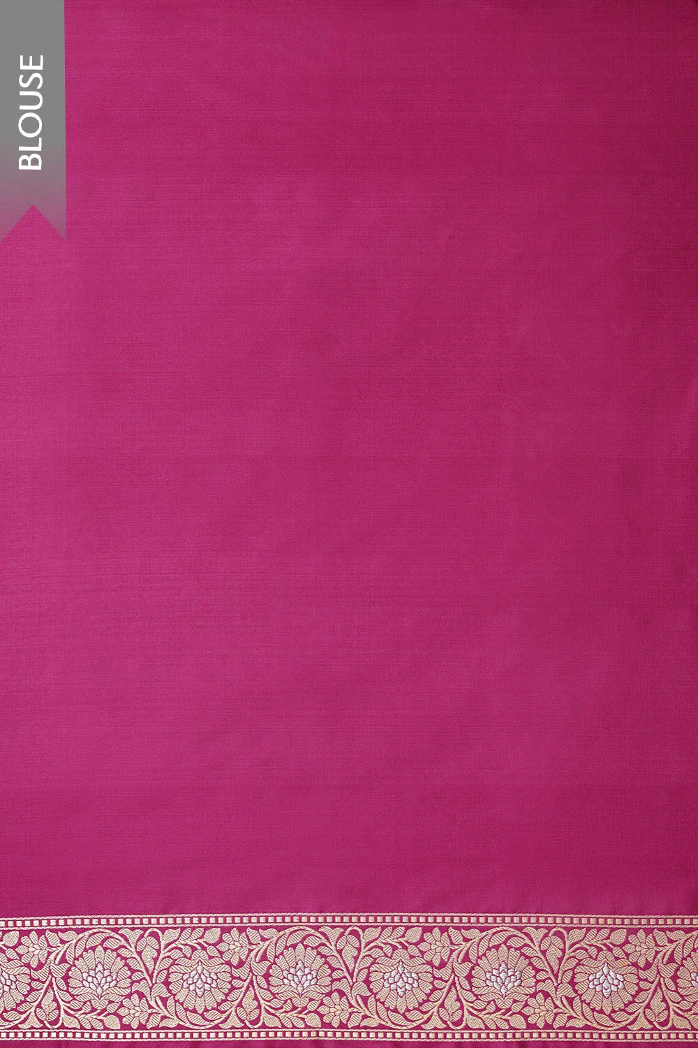Handcrafted Pink Banarasi Pure Silk Saree | Authentic Kadwa Weave Handloom Saree - Image 2
