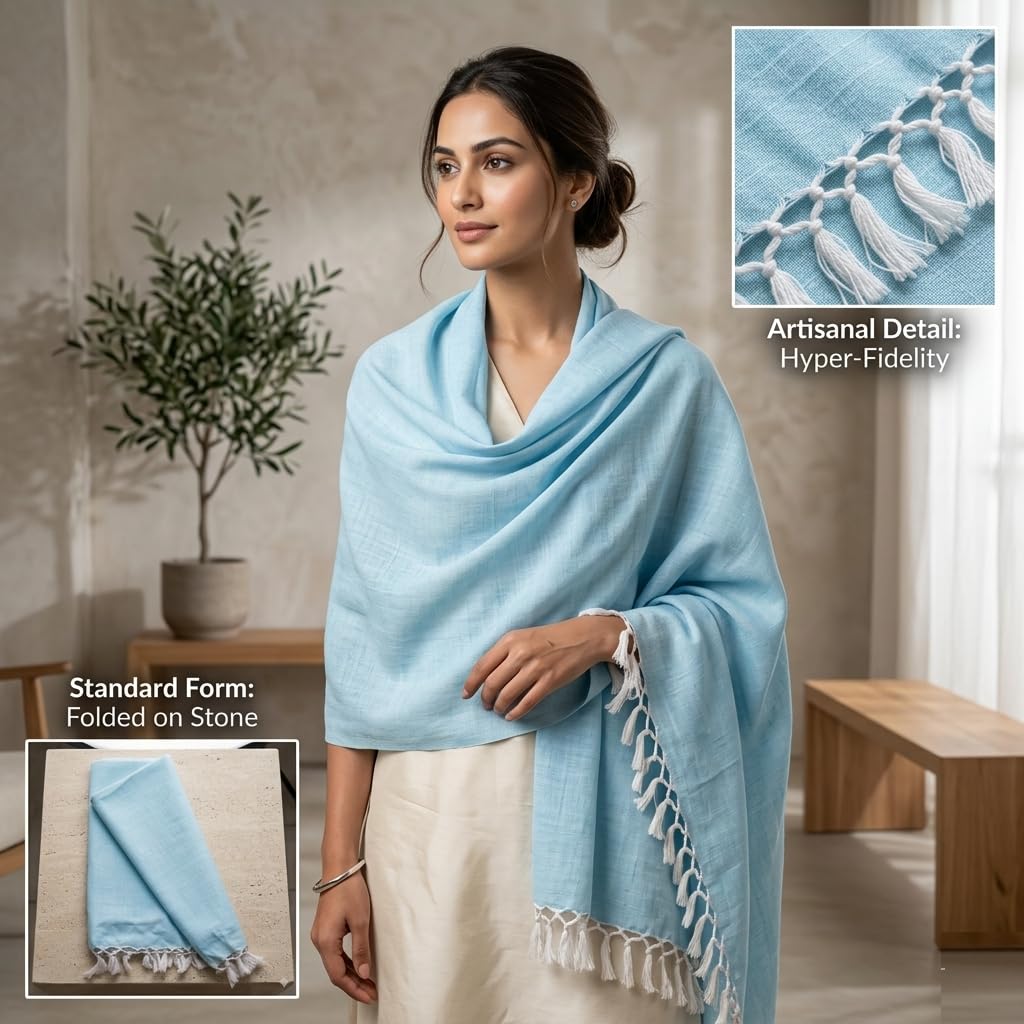 Dull Chadar Blue - Image 6